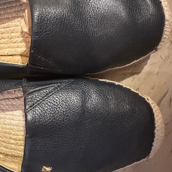 Michael Kors Navy Women's leather Loafers with Gold Accents - Picture 5 of 5